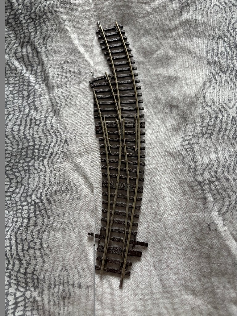 Roco H0 Gebogen wissel links BWl2/3, Hobby en Vrije tijd, Gebruikt, Gelijkstroom, Rails, Ophalen of Verzenden