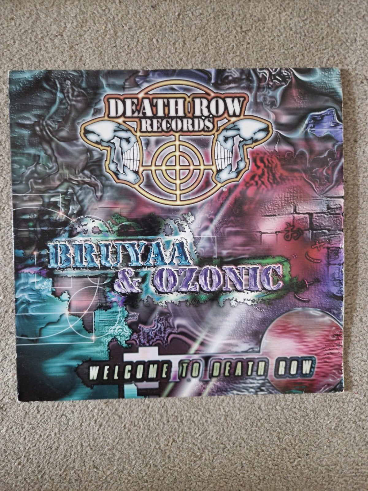 Bruyaa & Ozonic - Welcome To Death Row (Vinyl), Cd's en Dvd's, Vinyl | Dance en House, Ophalen, Gebruikt, EP, EP