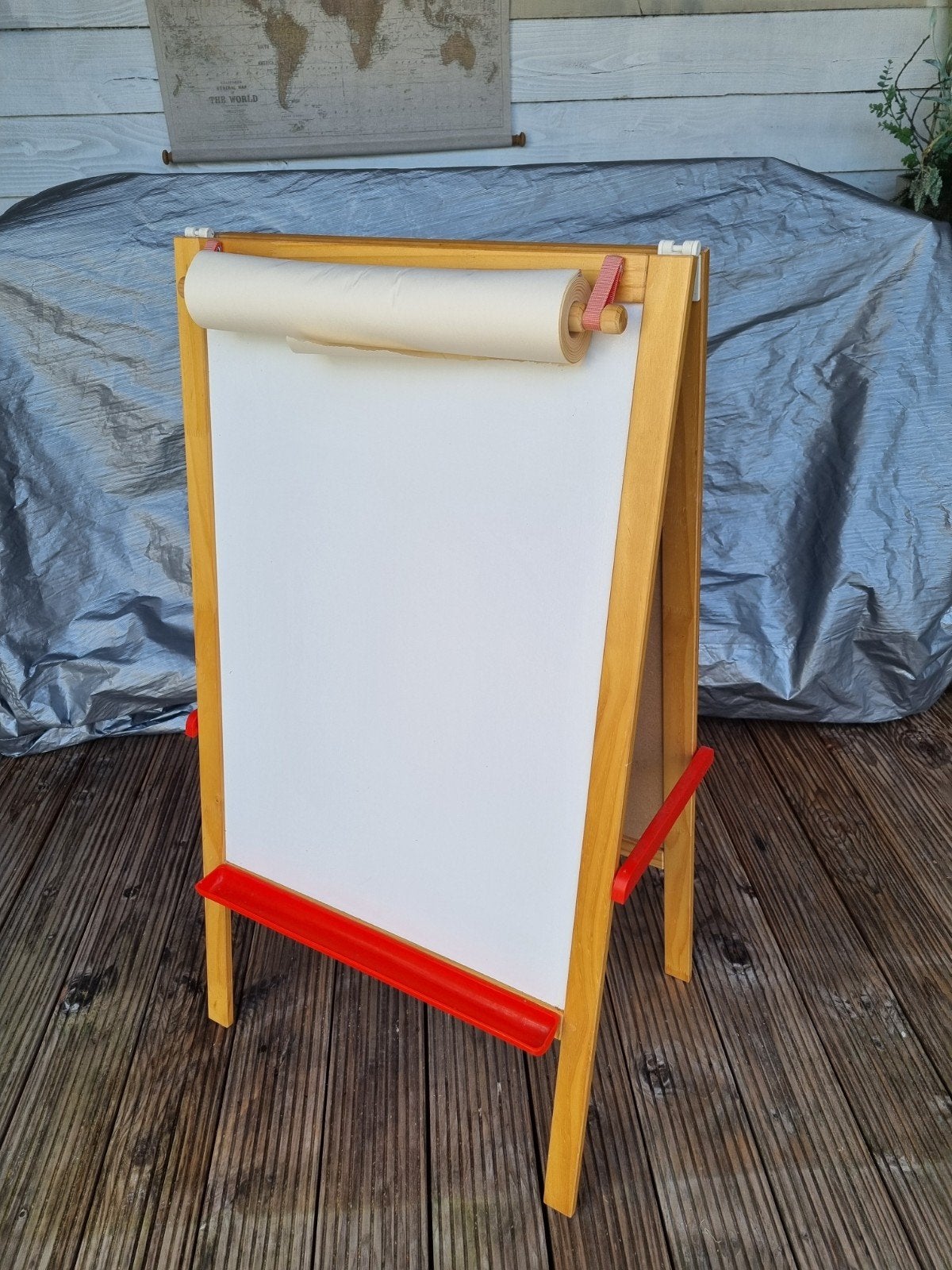 Houten tekenbord, Ophalen, Gebruikt, Knutselen