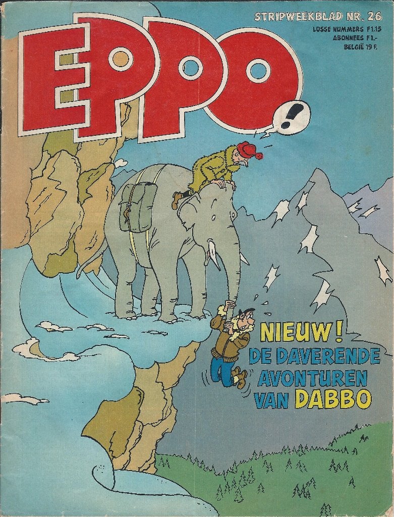 Eppo  Nieuw de Daverende Avonturen van Dabbo, Boeken, Stripboeken, Eén stripboek, Ophalen of Verzenden, Nieuw