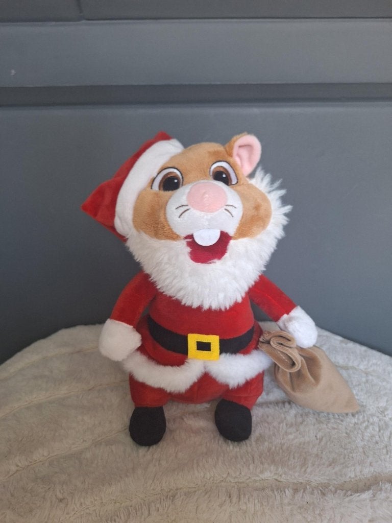 AH hamster kerstman met zak, Albert Heijn, Overige typen, Ophalen of Verzenden, Zo goed als nieuw