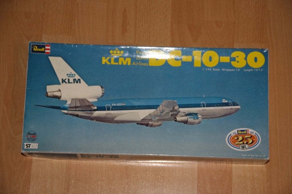 Revell KLM DC-10-30 Vliegtuig Modelbouw Schaal 1:144, 1:144 tot 1:200, Revell, Nieuw, Ophalen of Verzenden
