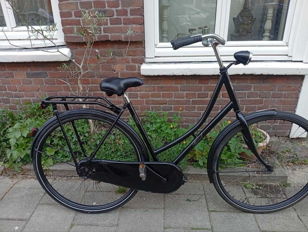 Batavus Old Dutch 28inch 57cm TERUGTRAPREM 85e>>>0613436050, Fietsen en Brommers, Ophalen, Terugtraprem, Gebruikt, Batavus