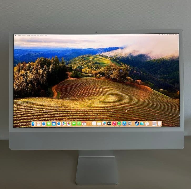 Apple iMac 24-inch M1 (2021) - Zo goed als nieuw, Computers en Software, Ophalen, IMac, Zo goed als nieuw, Onbekend