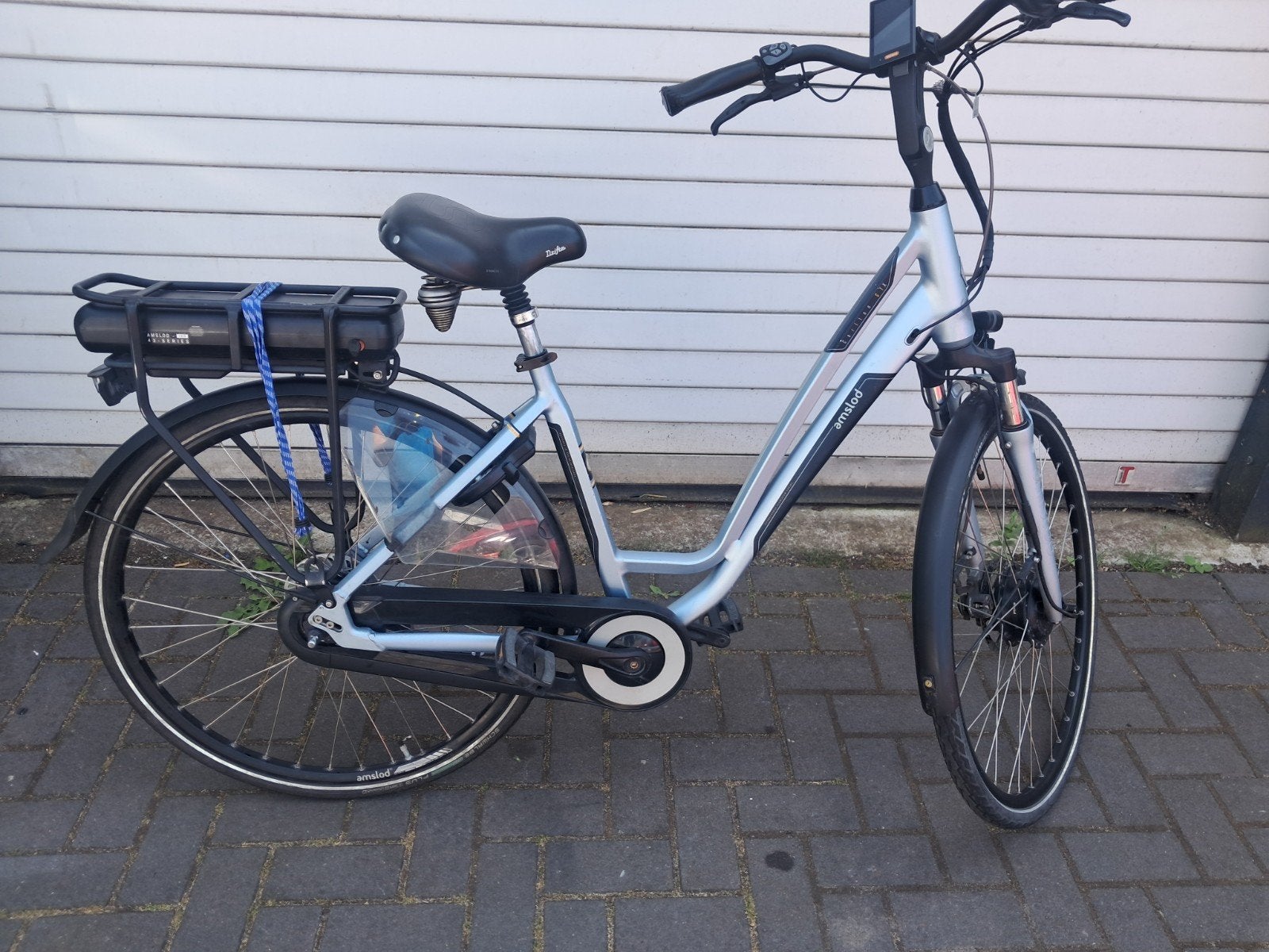 Amslod e-bike met Bafang motor, Gebruikt, 51 tot 55 cm, 50 km per accu of meer, Ophalen