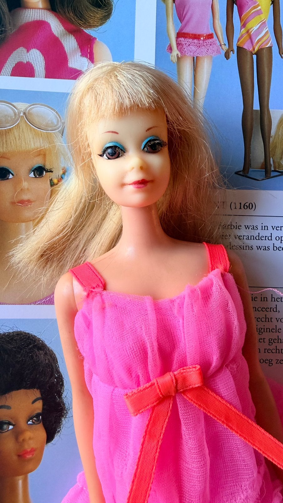 Barbie P.J T’NT Japan 1966 met wimpers Mod, Verzamelen, Ophalen of Verzenden, Gebruikt, Pop