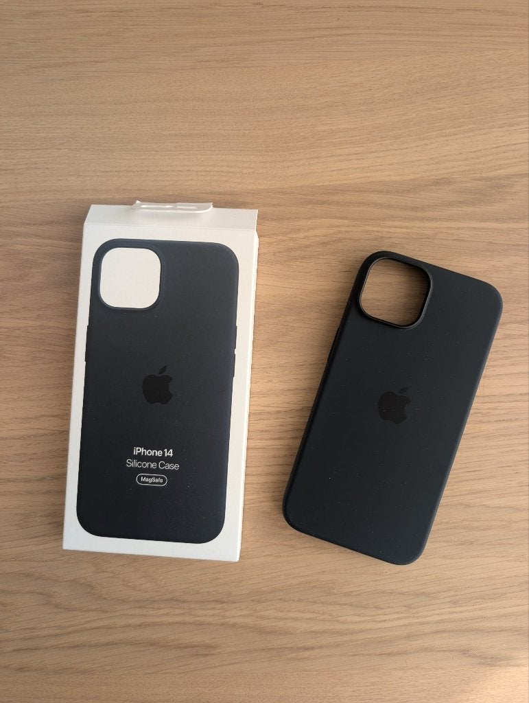Nieuw Origineel Apple iPhone 14 MagSafe Hoesje Storm Blue, Telecommunicatie, Ophalen, MagSafe, IPhone 14, Blauw