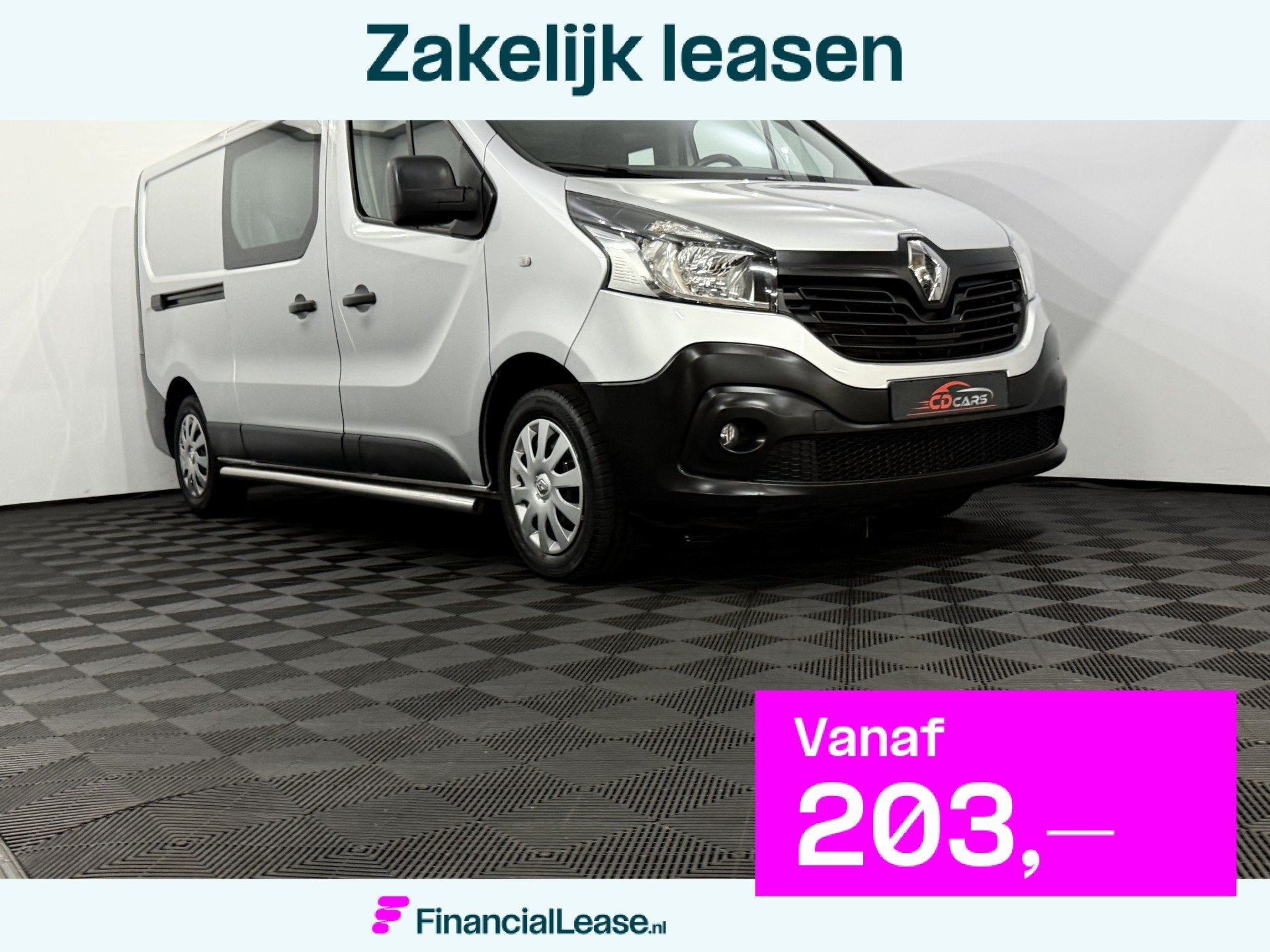 Renault Trafic 1.6 dCi T29 L2H1 Luxe Dubbel Cabine Camera, N, Voorwielaandrijving, Gebruikt, Euro 6, 4 cilinders