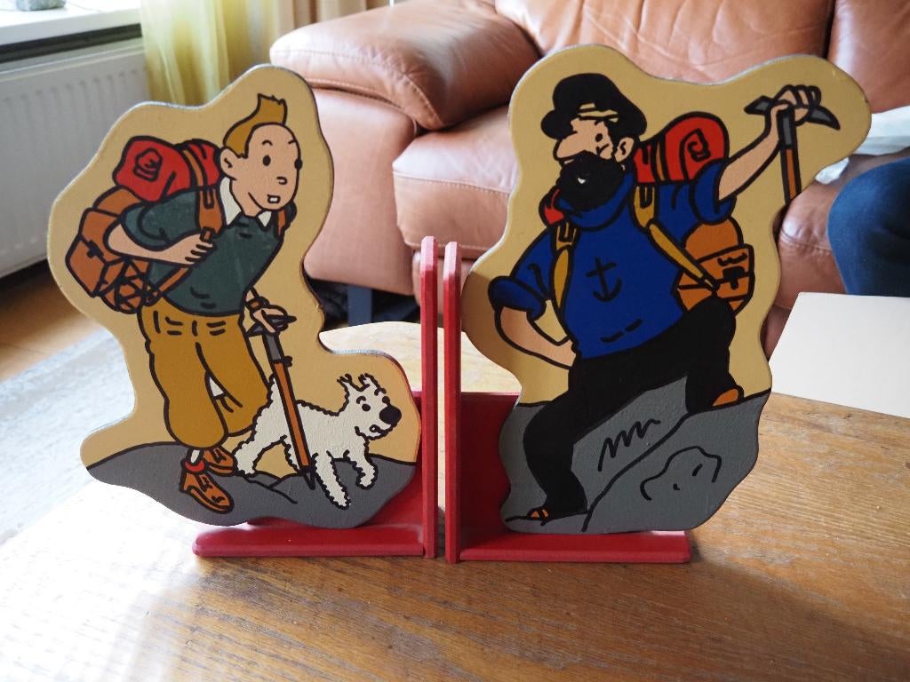 kuifje kuifje boekensteunen, Verzamelen, Stripfiguren, Ophalen of Verzenden, Kuifje, Nieuw, Beeldje of Figuurtje