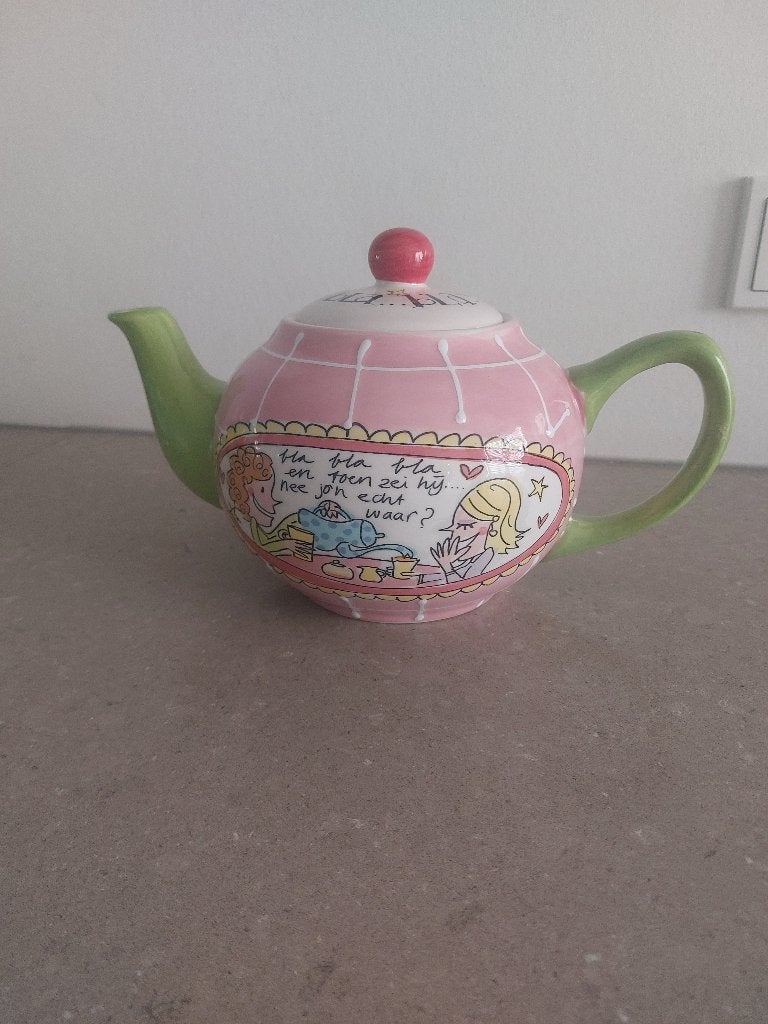 Blond Amsterdam theepot, Ophalen, Nieuw, Aardewerk, Blond Amsterdam