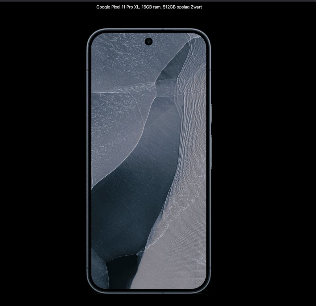 Google Pixel 11 Pro XL, 16GB ram, 512GB opslag Zwart, 512 GB, Zwart, Nieuw, Ophalen of Verzenden