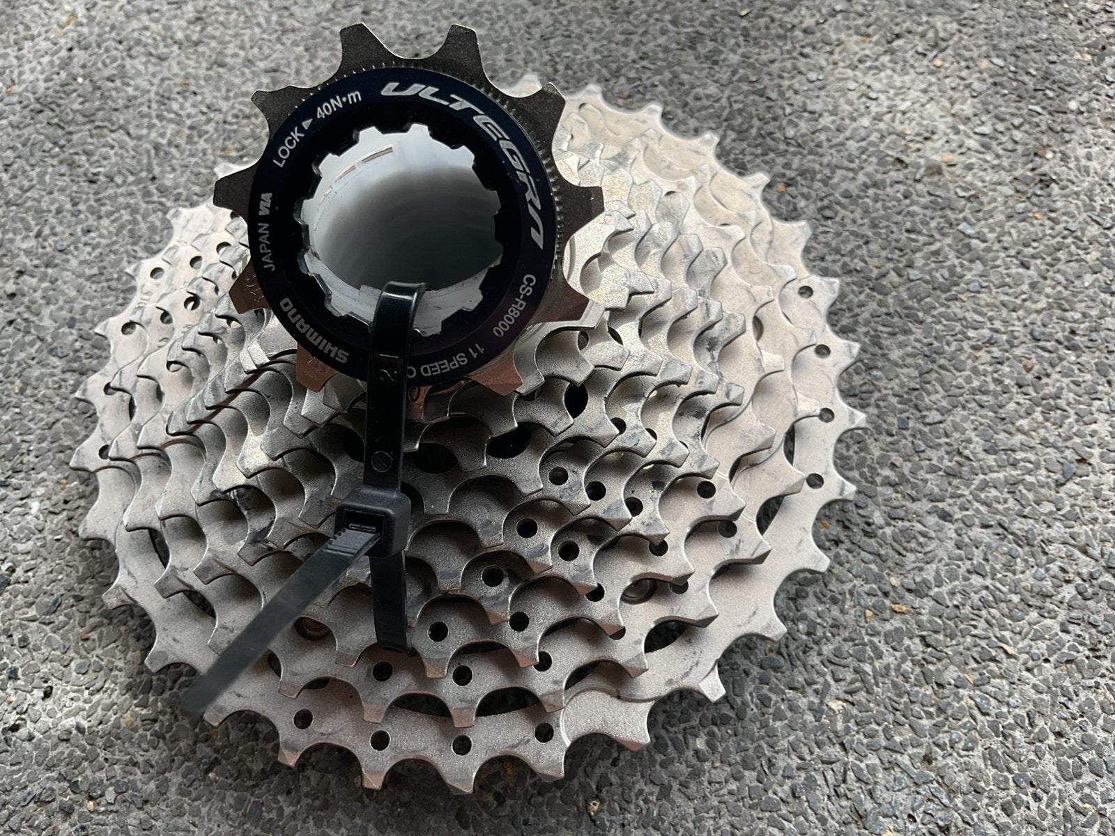 Cassette Ultegra, Gebruikt, Overige typen, Staal, Ophalen of Verzenden