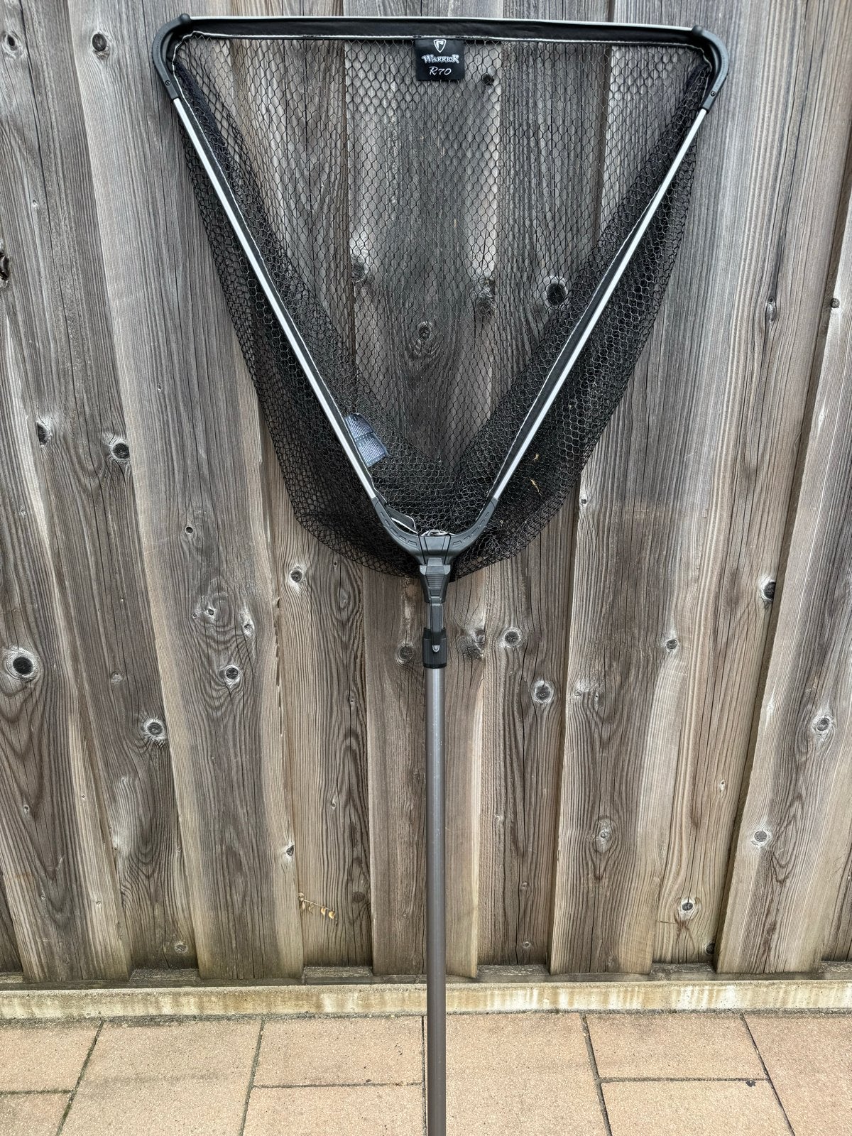 Fox rage Warrior R70 Rubber Mesh Net 70cm 2.4m, Ophalen, Zo goed als nieuw, Net of Fuik