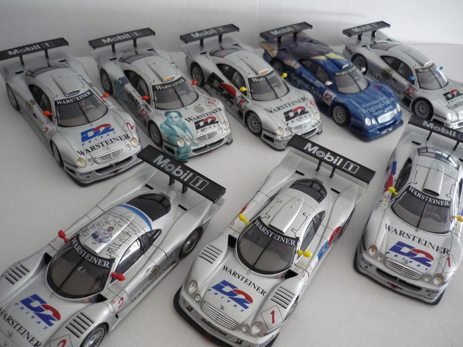Schaalmodellen Mercedes GT / LeMans, Ophalen of Verzenden, Gebruikt, Auto, Maisto