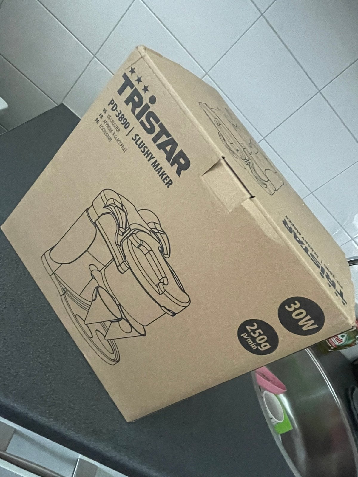 slush puppymaker, Ophalen, Nieuw