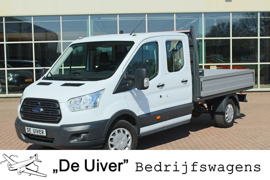 Ford Transit 350 2.0 TDCI L2H1 DC Trend, Auto's, Bestelauto's, Bedrijf, Te koop, ABS, Airconditioning, Alarm, Bluetooth, Boordcomputer