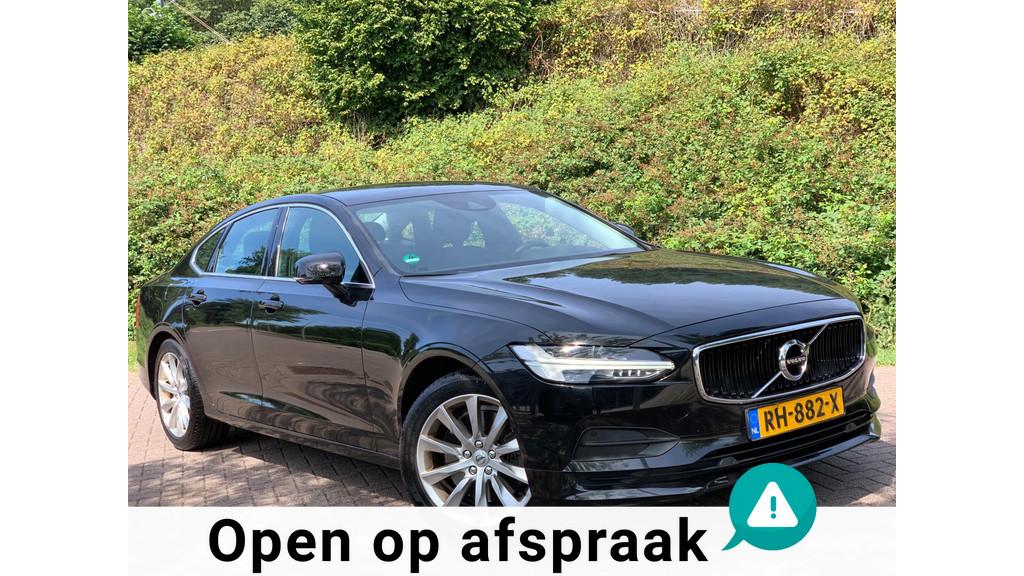 Volvo S90 2.0 T5 Momentum AUT LEDER BOMVOL ! DEALER O.H !, 15 km/l, Euro 6, 1969 cc, Zwart
