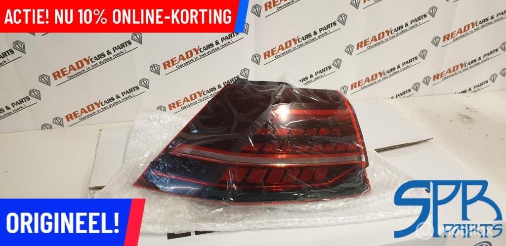 VW GOLF 7 FACELIFT 3D DYNAMISCH LED Achterlicht LINKSBUITEN, Auto-onderdelen, Verlichting, VOLKSWAGEN, Volkswagen, Nieuw, Ophalen of Verzenden