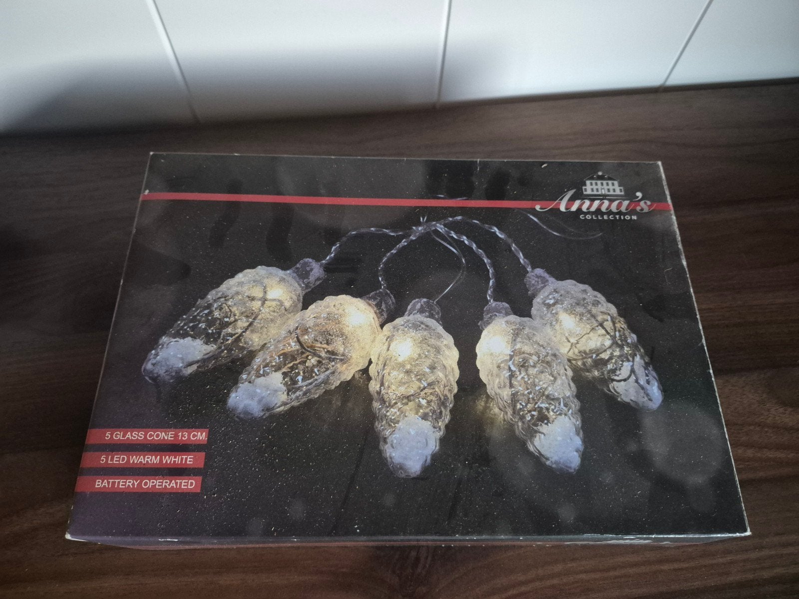 kerst denne appel lampjes, Ophalen