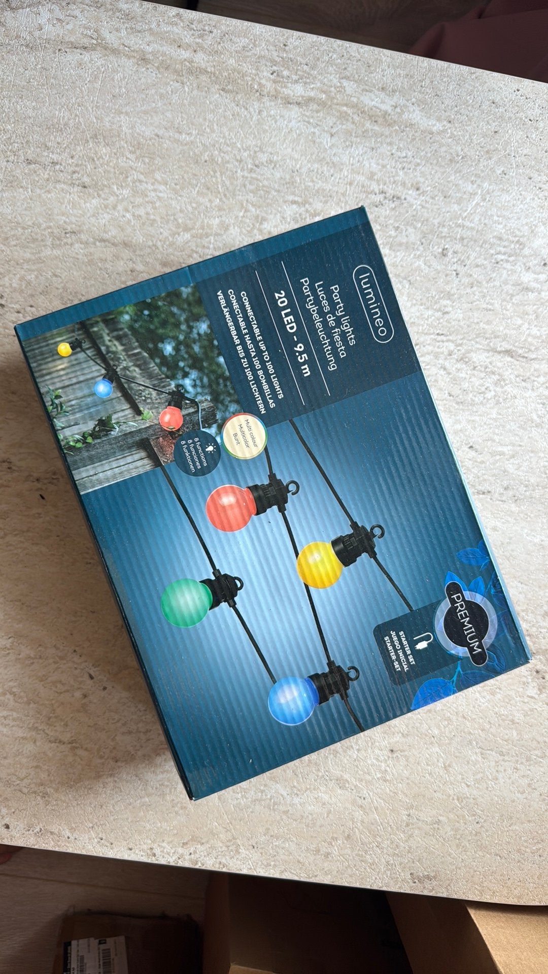 Lichtsnoer lumineo, Ophalen, Nieuw