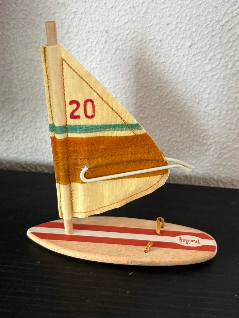 Maileg Windsurfset met Rode Strepen (excl. muis), Kinderen en Baby's, Ophalen of Verzenden, Zo goed als nieuw, Jongen of Meisje