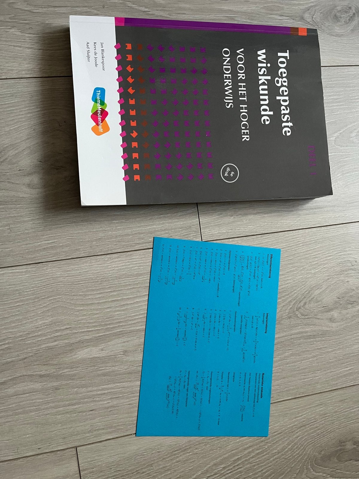 Toegepaste Wiskunde voor het Hoger Onderwijs, Ophalen of Verzenden, Beta, Zo goed als nieuw, HBO