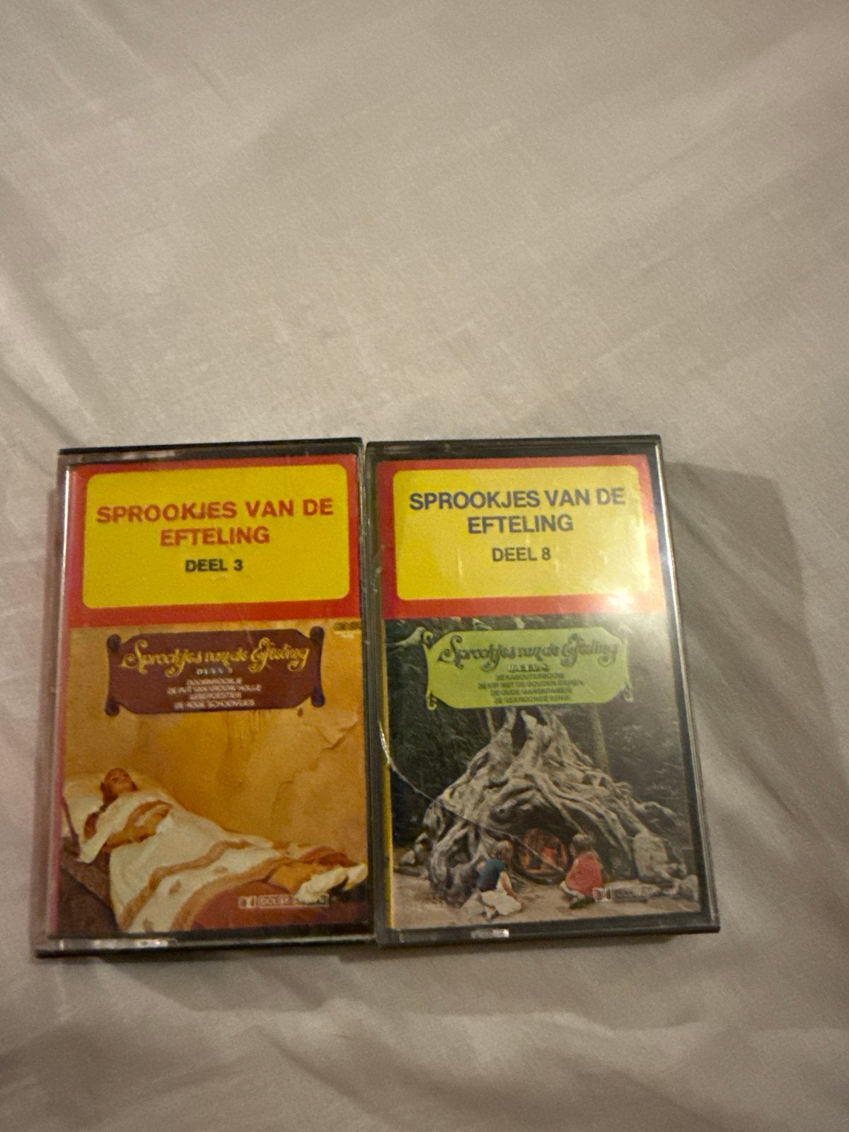 Sprookjes van de Efteling - Deel 3 & 8 Cassettes, Gebruikt, 2 t/m 25 bandjes, Kinderen en Jeugd, Ophalen of Verzenden