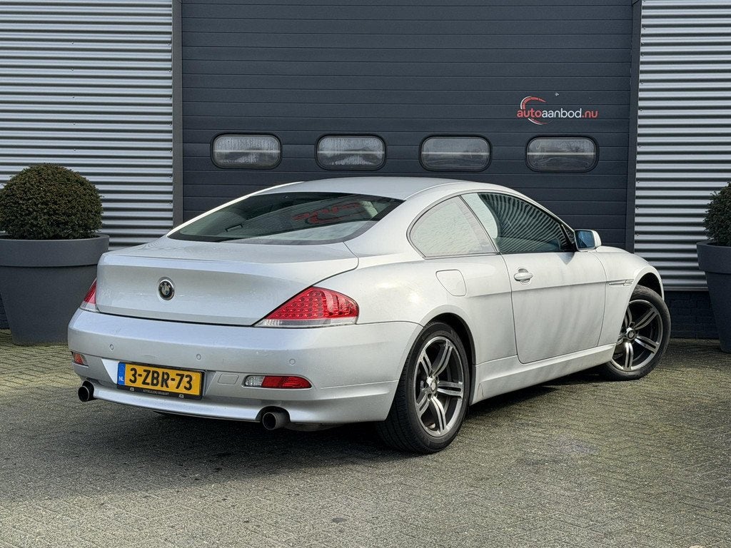 BMW 6-serie 630i | Head-Up Display | Lederen Bekleding | Sto, Gebruikt, Zwart, 258 pk, 4 stoelen