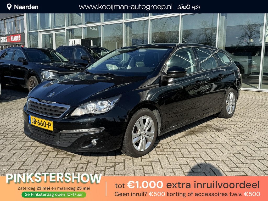 Peugeot 308 SW 1.2 PureTech Blue Lease Premium | Trekhaak |, Stof, Gebruikt, Euro 6, 1199 cc