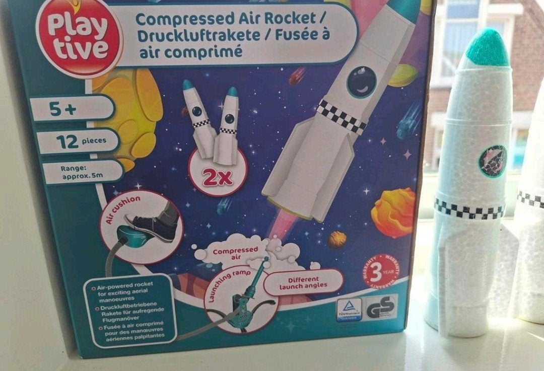 Playtive Luchtraket Set - Zo goed als nieuw!, Ophalen of Verzenden