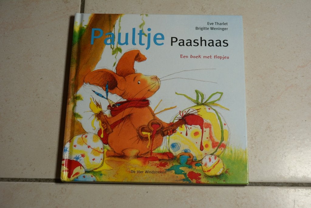 Flapjesboek Paultje Paashaas / Eve Tharlet B. Weninger, Ophalen of Verzenden, Zo goed als nieuw, 2 tot 3 jaar