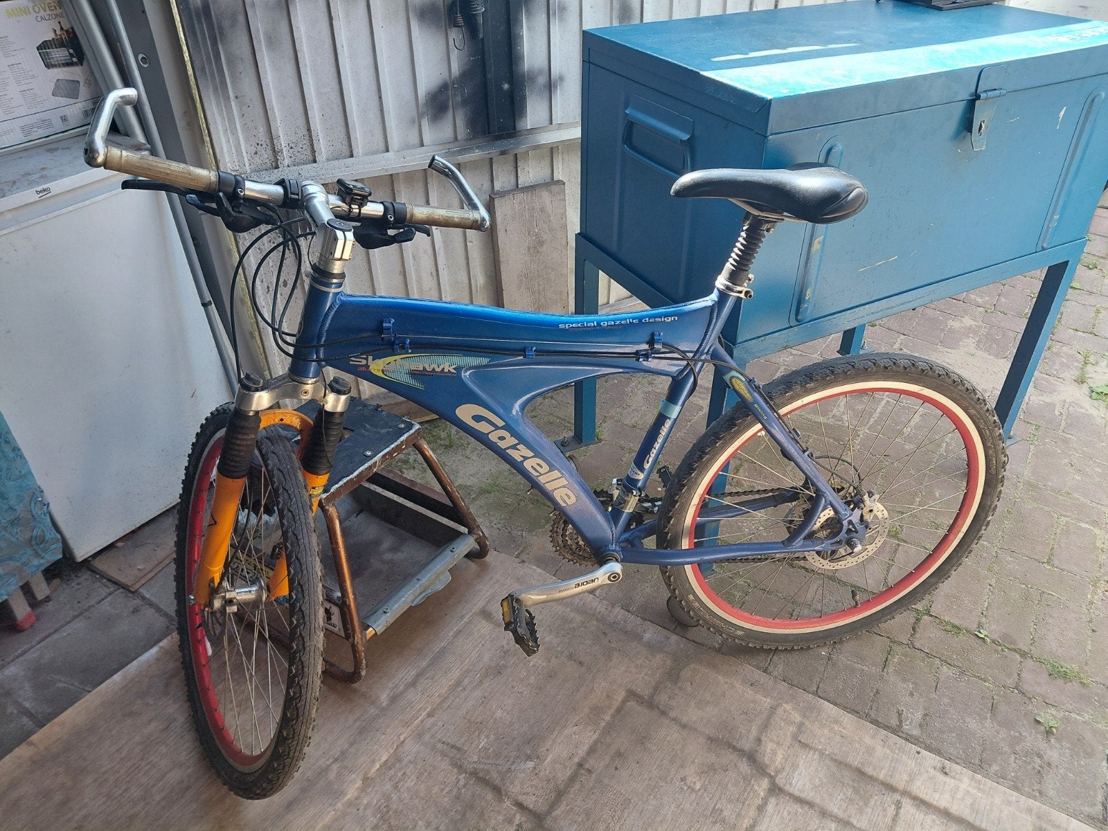 Gazelle Skyhawk Mountainbike - Blauw, Gebruikt, Ophalen, Gebruikt, Gazelle