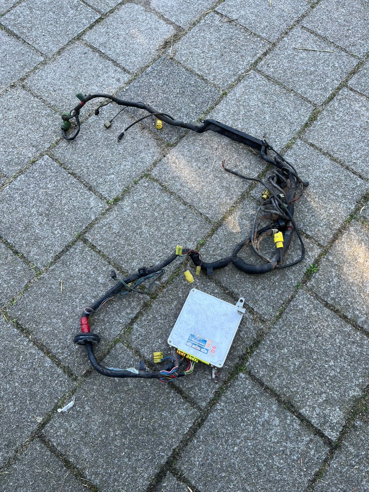 AE86 motor kabelboom + ECU, Ophalen of Verzenden, Gebruikt, Toyota