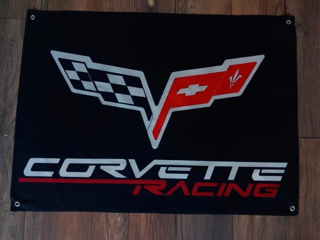 CORVET BANNER 40X60 CM MET BEVESTIGGINGS OGEN, Ophalen of Verzenden, Nieuw