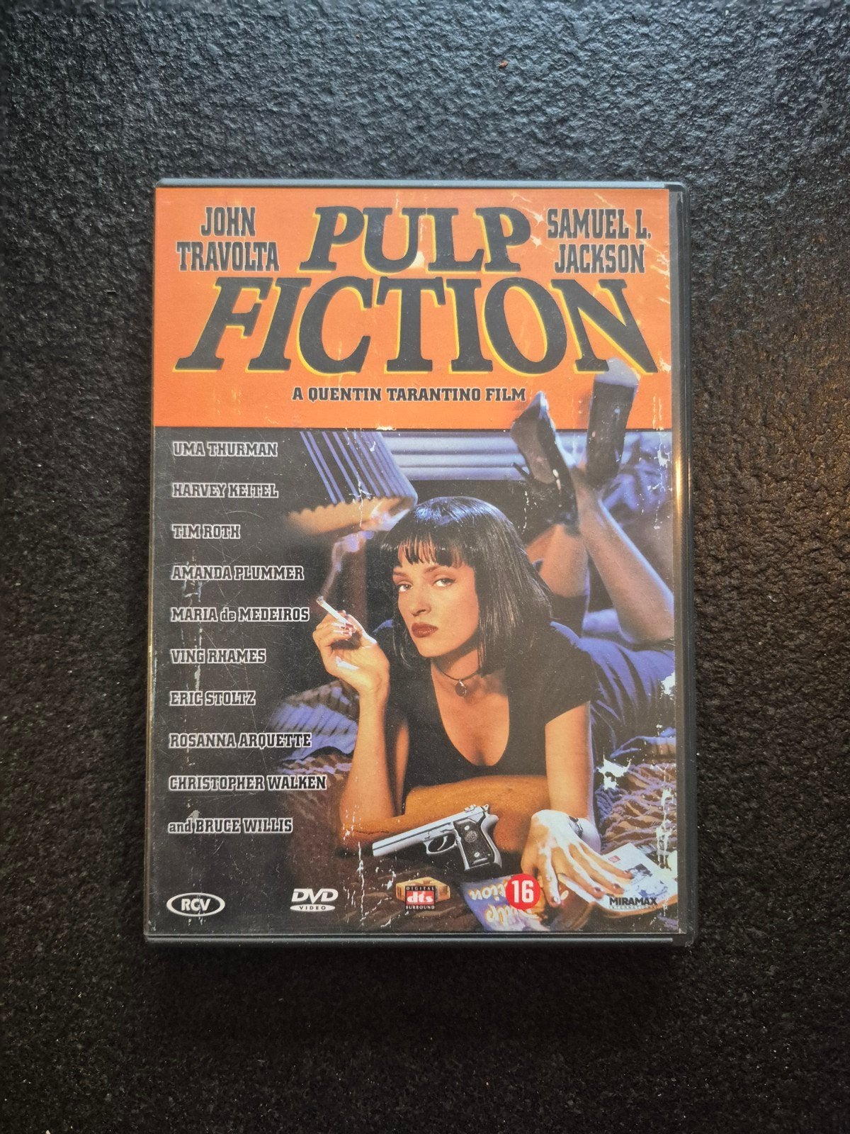 Pulp Fiction DVD - Een Quentin Tarantino Film, Maffia en Misdaad, Vanaf 16 jaar, Nederlands, Ophalen of Verzenden