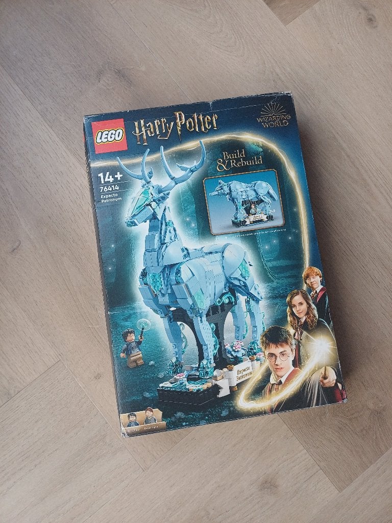 LEGO Harry Potter 76414 - Expecto Patronum (+Doos & Boekje, Kinderen en Baby's, Lego, Harry Potter, Ophalen of Verzenden, Zo goed als nieuw