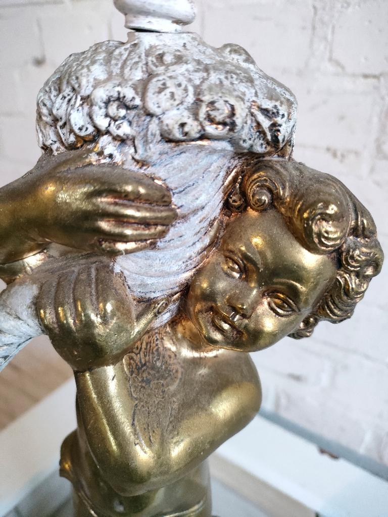 Brocante engel lamp, Antiek en Kunst, Ophalen of Verzenden