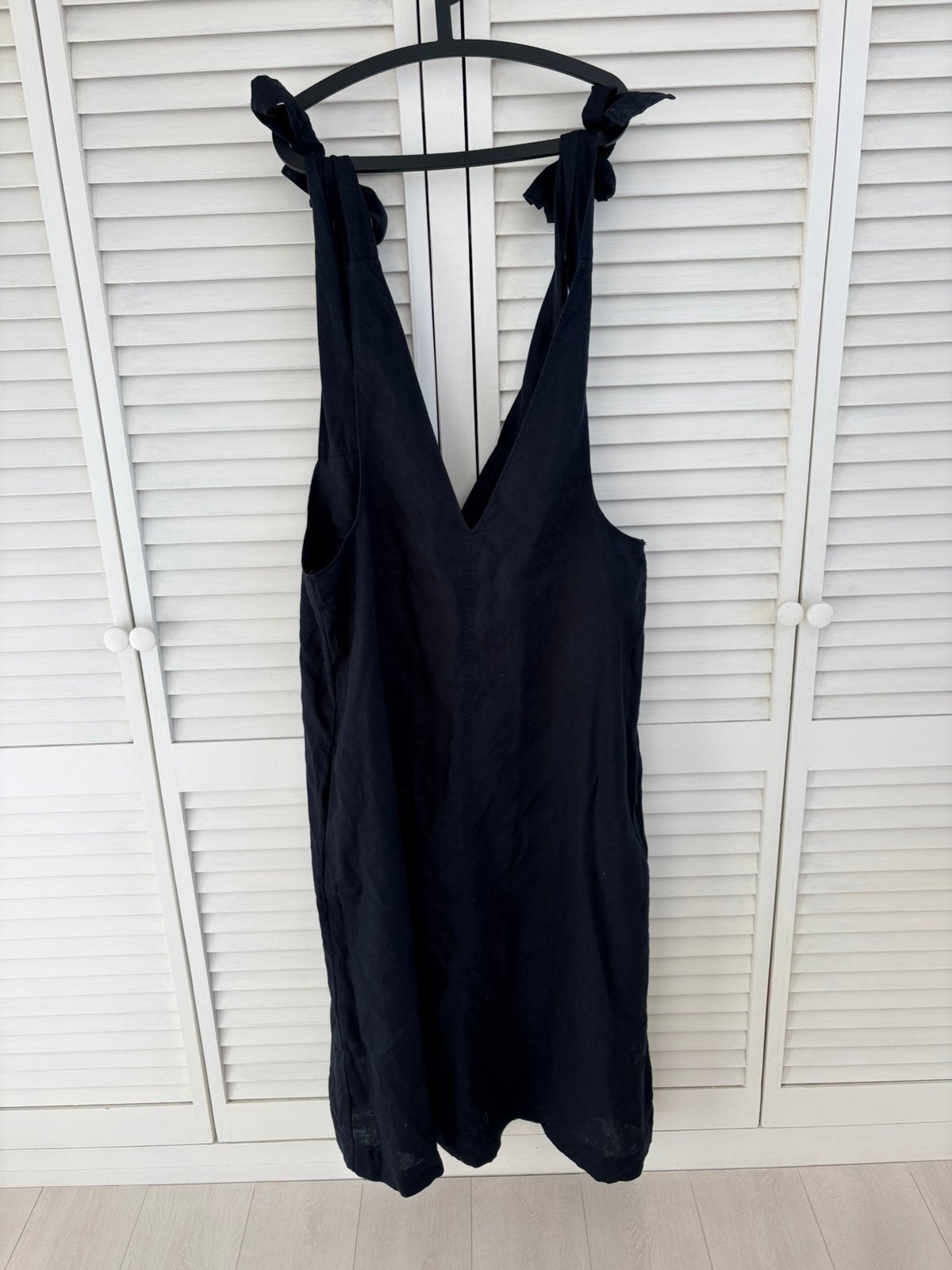 Super ! Jurk strikken Cos zwart mt44, Zwart, Maat 42/44 (L), Nieuw, Ophalen of Verzenden