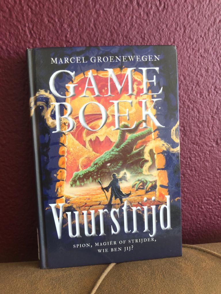 Game Boek: Vuurstrijd - Marcel Groenewegen, Ophalen of Verzenden, Zo goed als nieuw