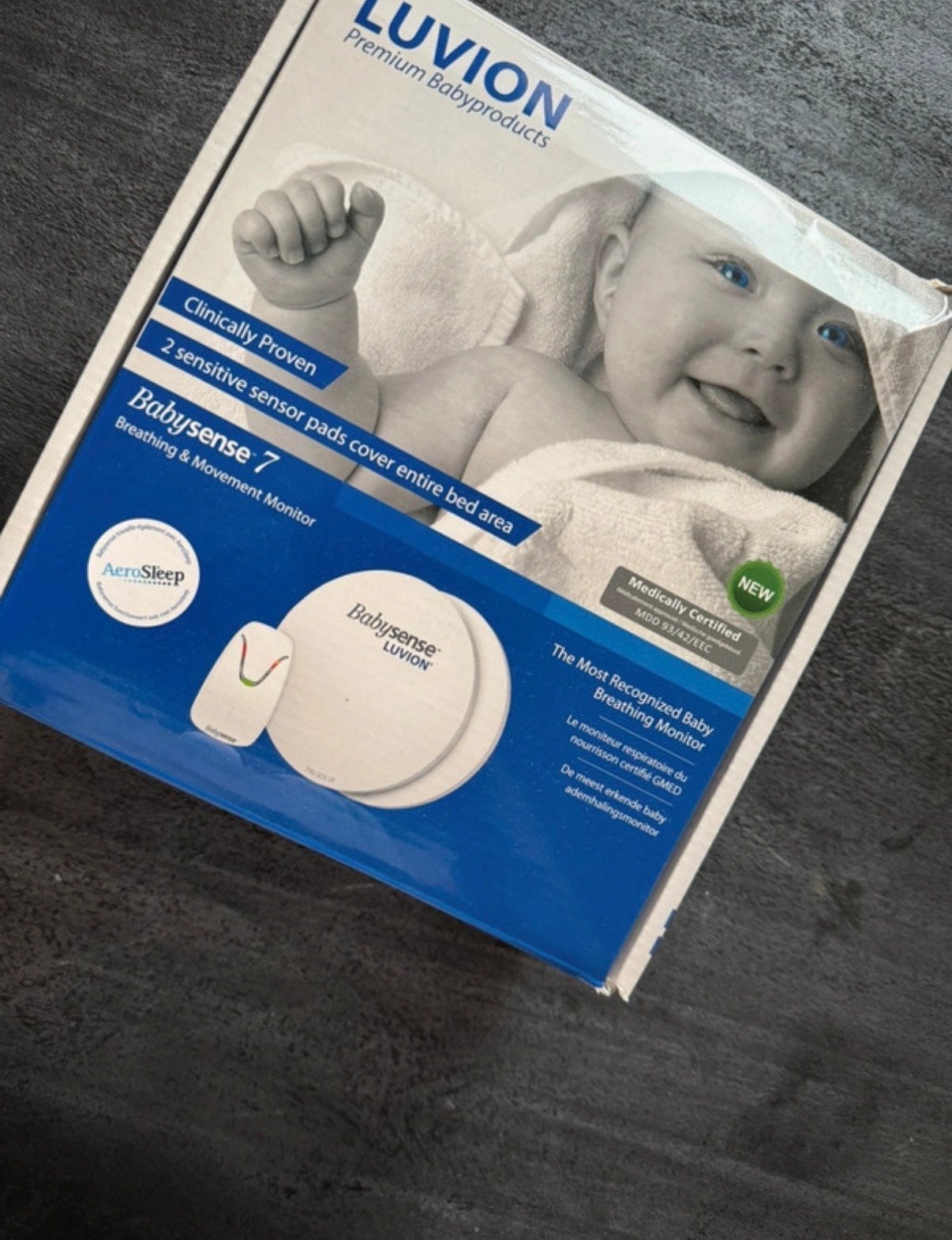 Luvion Babysense 7 Ademhalingsmonitor - Ongebruikt, Ophalen of Verzenden, Nieuw