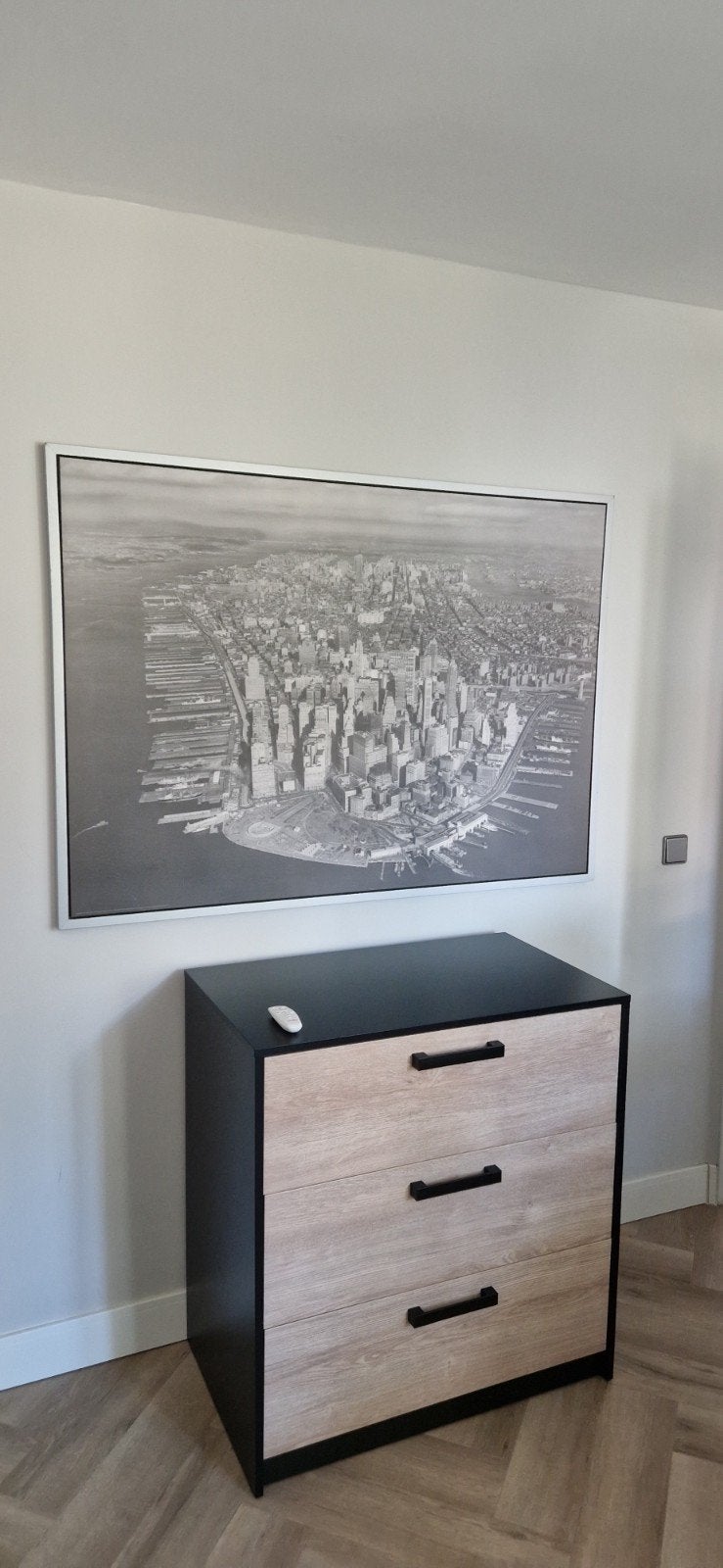 Ikea Vishult canvas Manhattan 100x140 cm, Ophalen, Gebruikt, 125 cm of meer, Print