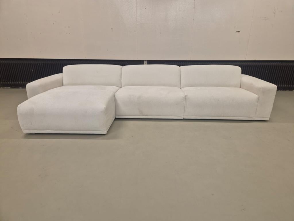 SHOWROOM OUTLET - Hoekbank Braga - Wit - Nieuw - Sale -Trend, Laan der Techniek 21, Veenendaal, JC Furniture, Ophalen of Verzenden