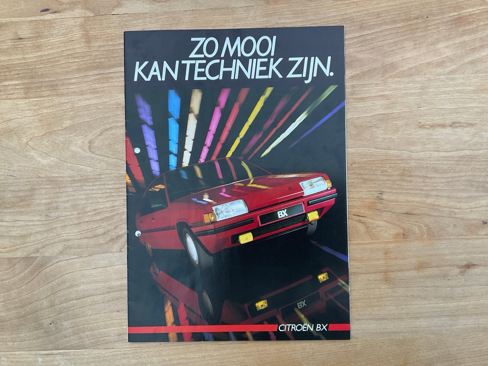 Citroën BX brochure - Zo mooi kan techniek zijn, Ophalen of Verzenden, Zo goed als nieuw, Citroën