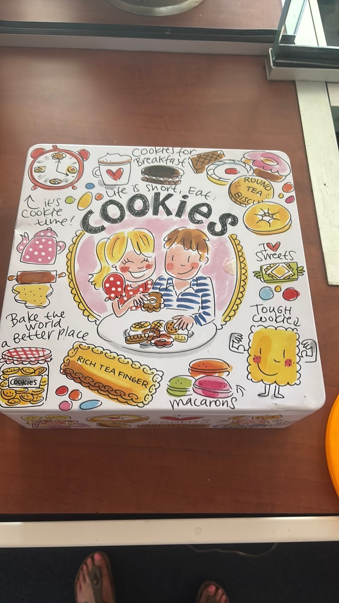 Koekjestrommel van Blond Amsterdam, Overige typen, Ophalen of Verzenden, Zo goed als nieuw, Metaal
