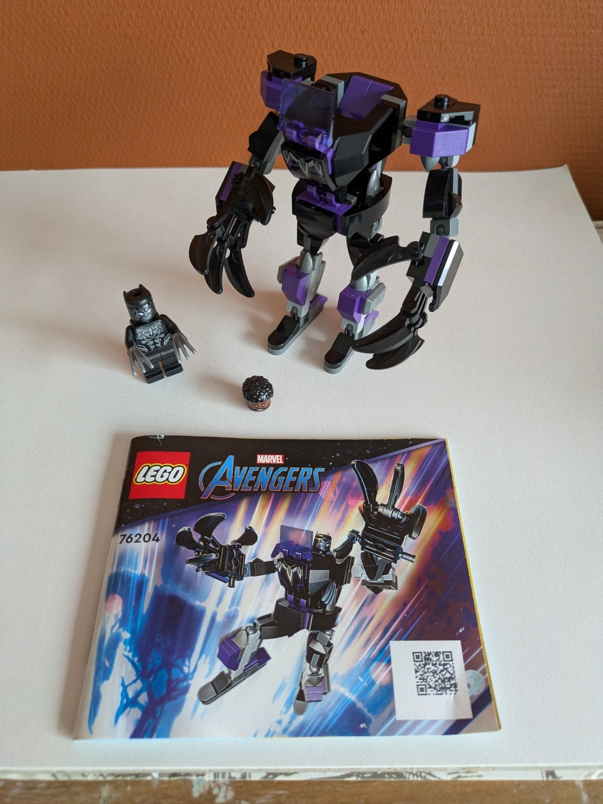LEGO Marvel Black Panther Mech Armor (76204), Marvel, Lego, Ophalen of Verzenden, Zo goed als nieuw