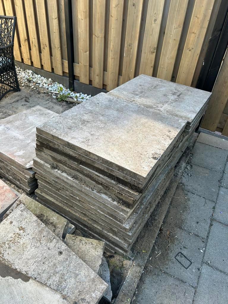 Tegels 60 x 60 (40 stuks)GRATIS ophalen deze week, Ophalen, Zo goed als nieuw, Overige materialen