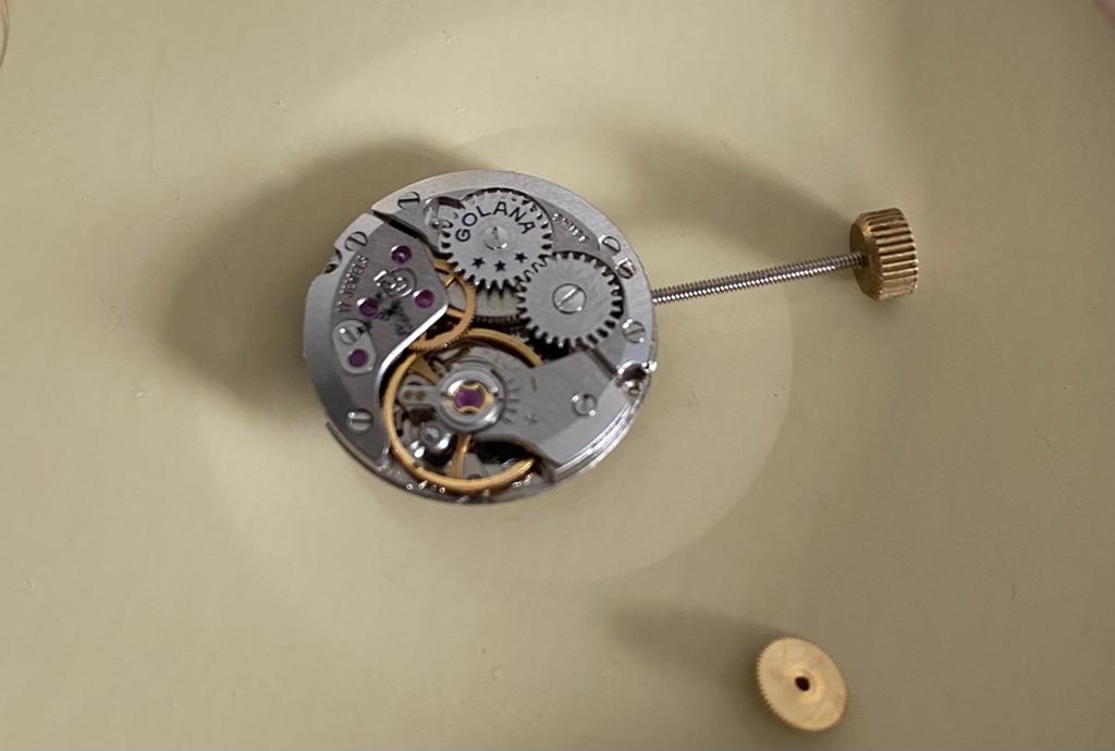 Golana ETA 2512-1 Movement, Ophalen of Verzenden, Gebruikt, Staal, Overige merken