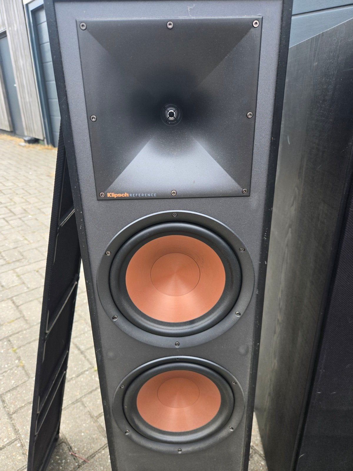 Klipsch R-820F vloerstaande luidsprekers - Zo goed als nieuw, Vloerstaande luidspreker, Zo goed als nieuw, Geschikt voor surround/home cinema