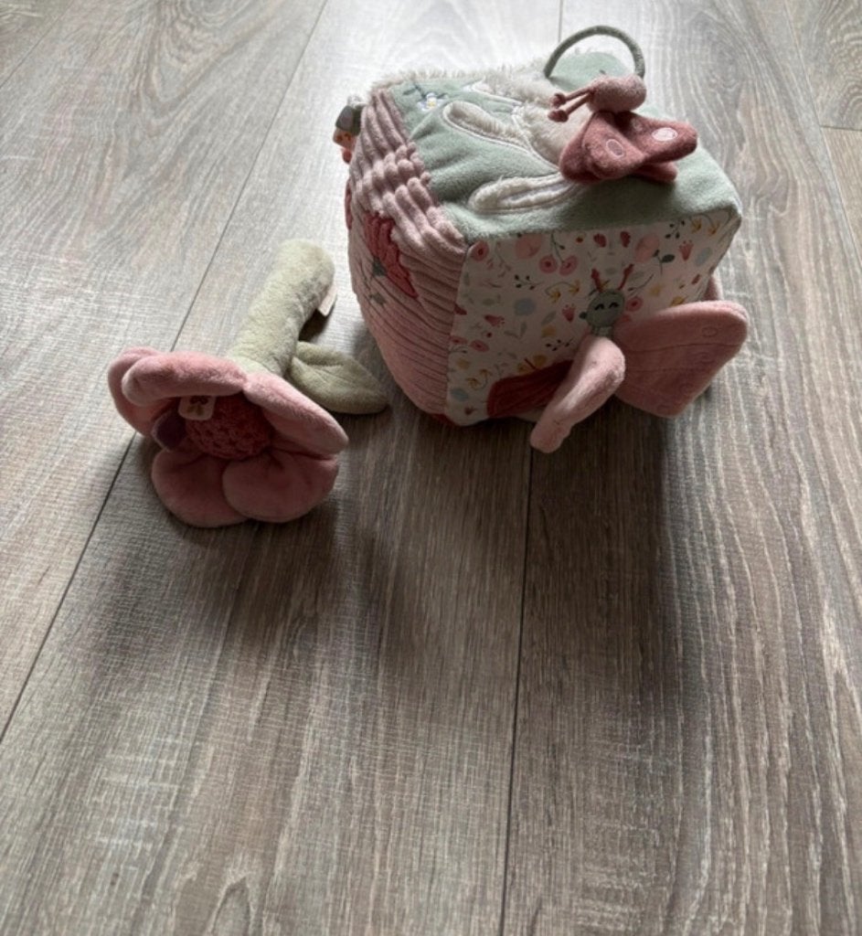 Little dutch -rammelaar + kubus, Little Dutch, Overige typen, Zo goed als nieuw, Middelgroot (20 tot 80 cm)