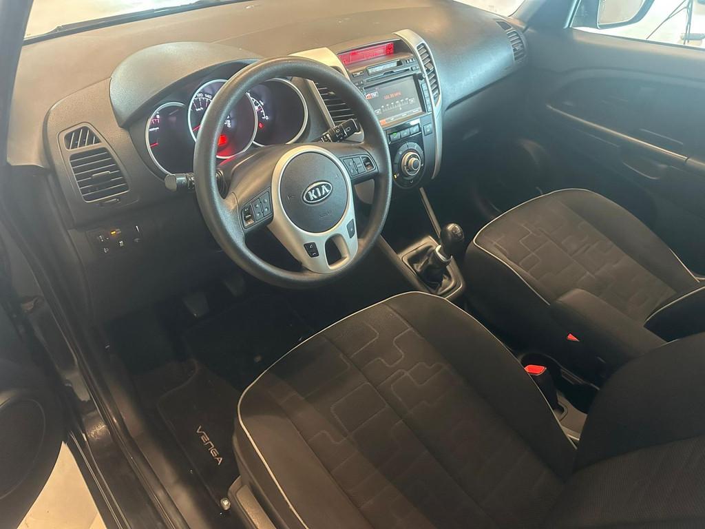 Kia Venga 1.4 CVVT SEVEN-uitv|AIRCO|TREKHAAK|NAVIGATIE|CRUIS, Voorwielaandrijving, Euro 5, Stof, Gebruikt